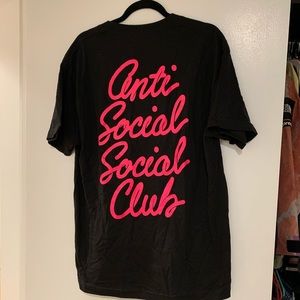Anti Social Social Club Script Tee